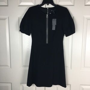 New Marc By Marc Jacobs Black Zipper Dress 2
